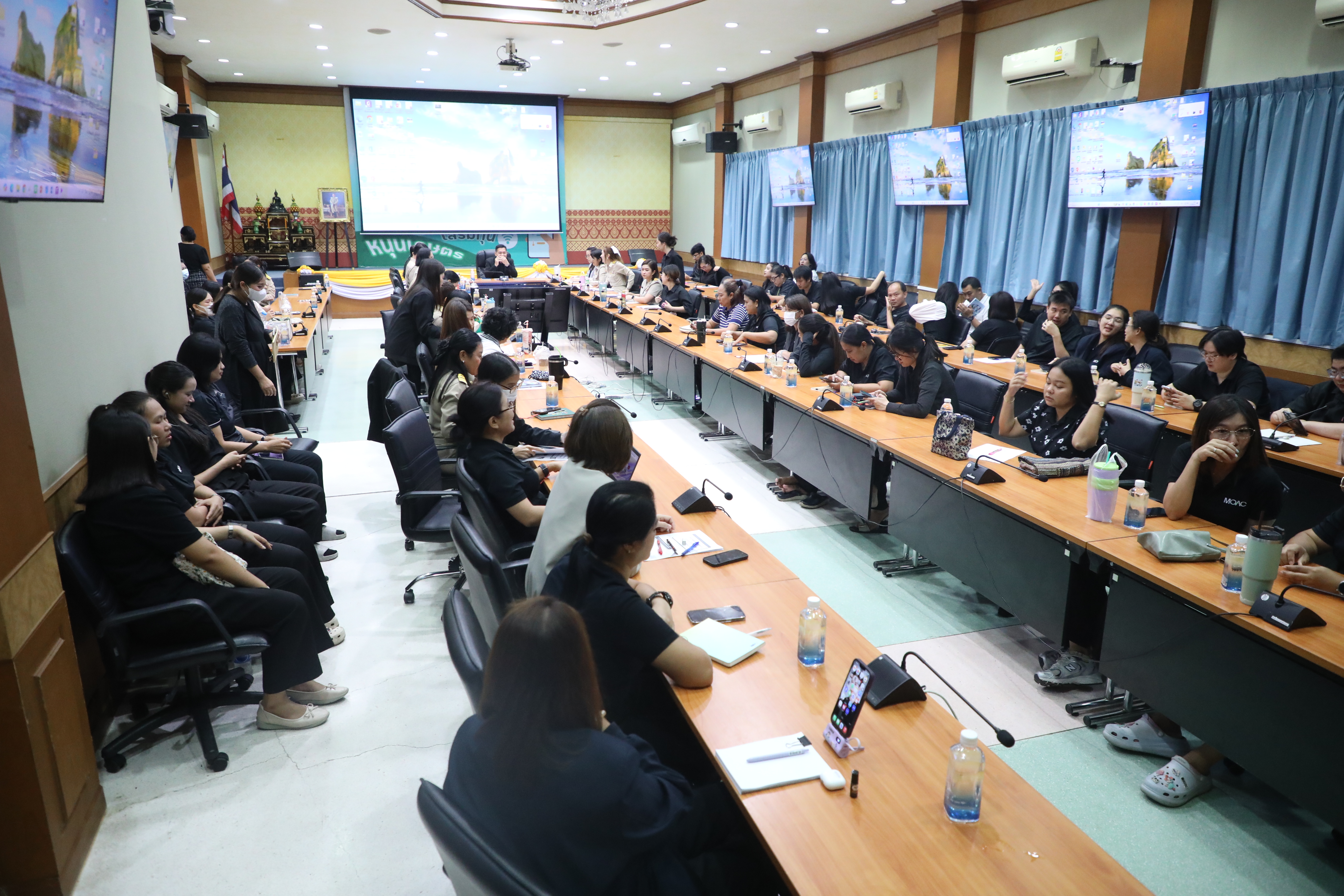 title - สบท. เปิดประชุมภายในสำนักบริหารกองทุน